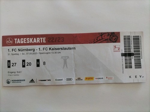 Sammler ticket 1 fc - sammler, 22/23