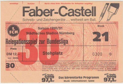 Ticket fc nürnberg - fc,