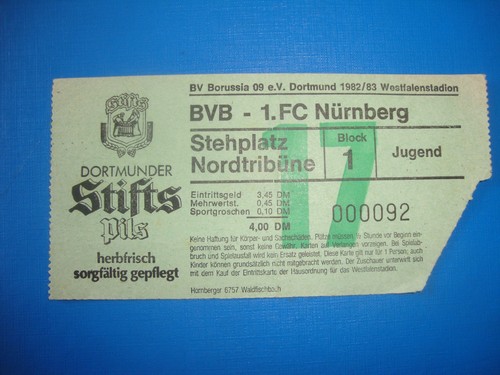 Ticket bvb dortmund 1 - bvb,