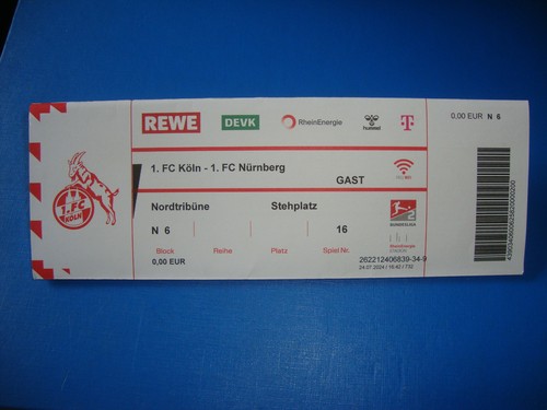 Ticket köln 1 - 23/24, fc