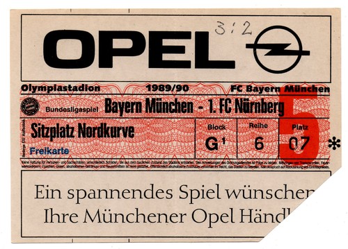 Ticket bayern münchen 1 - bayern,